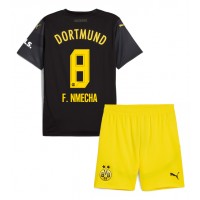 Borussia Dortmund Felix Nmecha #8 Vonkajší Detský futbalový dres 2024-25 Krátky Rukáv (+ trenírky)